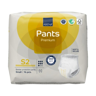 ABENA Pants S2 SMALL (boîte 6 x 16 pièces)