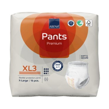 ABENA Pants XL3 EXTRA LARGE (boîte 6 x 16 pièces)