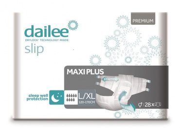 DAILEE Slip Premium Maxi Plus L/XL (doos 4 x 28 stuks)