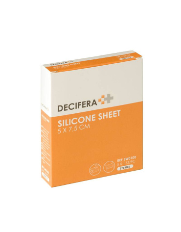 Decifera Silicone Sheet 5 x 7,5 cm (5 stuks)