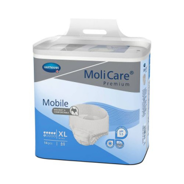 MOLICARE Premium Mobile 6 drops XL (doos 4 x 14 stuks)