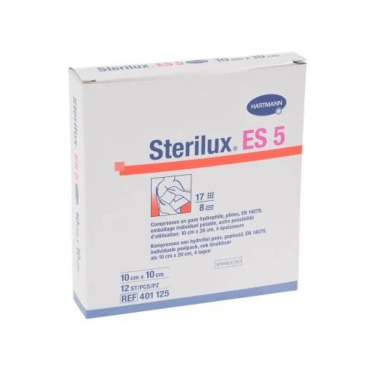 STERILUX ES 10x10cm stérile (12 pièces)