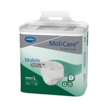 MOLICARE Premium Mobile 5 drops LARGE (boîte 4 x 14 pièces)