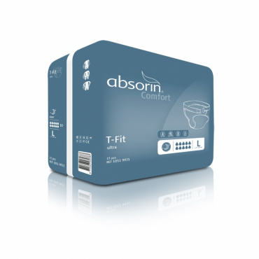 ABSORIN T-Fit heupband Ultra LARGE (doos 4 x 15 stuks)