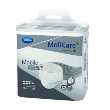 MOLICARE Premium Mobile 10 drops LARGE (boîte 4 x 14 pièces)