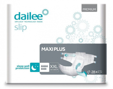 DAILEE Slip Premium Maxi Plus XXL (doos 4 x 28 stuks)