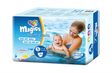 Magics Couche de bain SMALL (12 pièces)