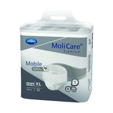 MOLICARE Premium Mobile 10 drops XL (boîte 4 x 14 pièces)