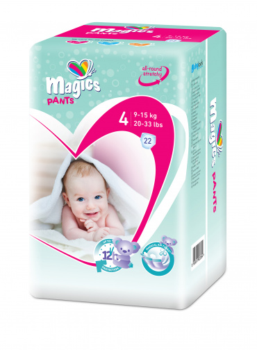 Magics Pants Maxi 8-15 kg (22 pièces)