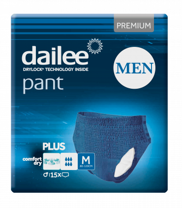 DAILEE Pant Plus Men MEDIUM (doos 6 x 15 stuks)