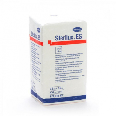 STERILUX ES 7,5 x 7,5 cm (100 stuks)
