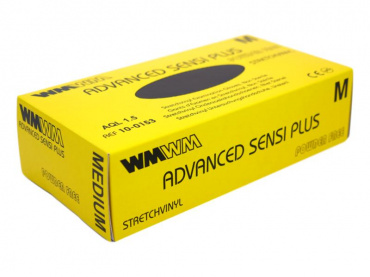 WM Advanced sensi plus stretchvinyl MEDIUM (100 stuks)