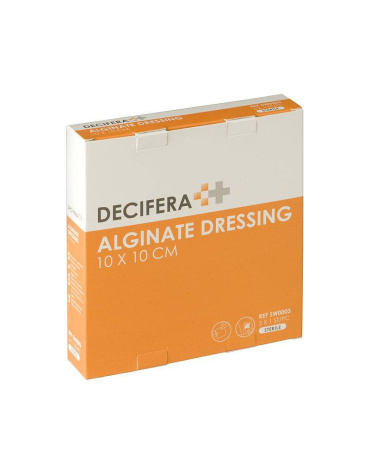 Decifera Alginate Dressing 10 x 10 cm (5 pièces)