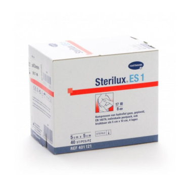 STERILUX ES 5x5cm stérile (40 pièces)