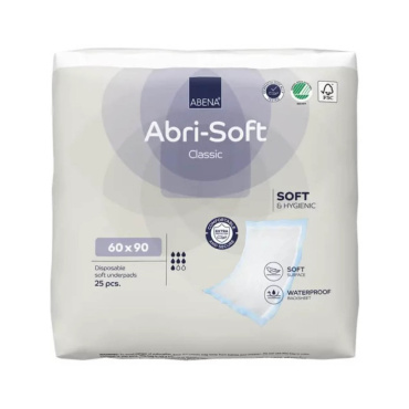 ABRI SOFT CLASSIC 60 x 90 cm (doos 4 x 25 stuks)